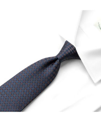 シルクジャカード小紋ネクタイ「450742」 CR450742ー
