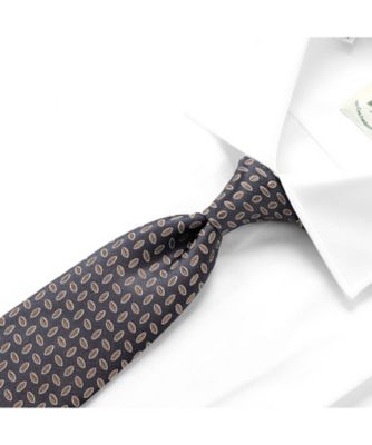 シルクジャカード小紋ネクタイ「450742」 CR450742ー