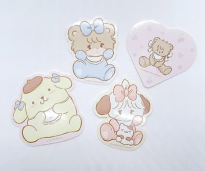 海外シール　自選　大集合　サンリオ　mikko サンリオキャラクターズとmikkoキャラクターズのコラボ