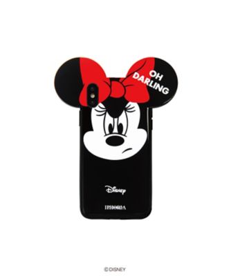 ＜IPHORIA (Women)＞「ＭＩＮＮＩＥ／ＯＨ　ＤＡＲＬＩＮＧ」スマートフォンケース（ｉＰｈｏｎｅ　Ｘ／ｉＰｈｏｎｅ　ＸＳ　対応）（５３２９９）