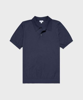 SUNSPEL (Men)/サンスペル ポロシャツ　Ｉｃｅ　Ｃｏｔｔｏｎ　Ｓ／ＭＰＯＬ８２７５ーＢＵＵＡ