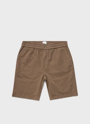 SUNSPEL (Men)/サンスペル コットンリネン　ドローストリング　ショーツ