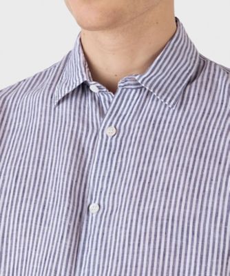 シャツ　Ｌｉｎｅｎ　Ｓｈｉｒｔ　Ｓ／ＭＳＨＴ２０６１ーＳＴＩＢ