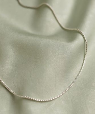 ｔｗｉｓｔ　ｃｈａｉｎ　ｎｅｃｋｌａｃｅ　３８ｃｍ　ｎｅ－００５８