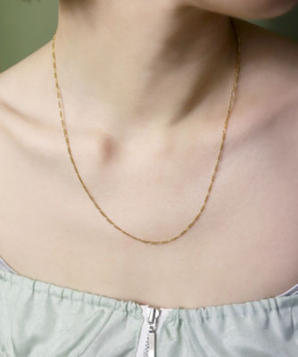 ＜TEN. (Women)＞ｆｉｇａｌｏ　ｃｈａｉｎ　ｎｅｃｋｌａｃｅ　５０ｃｍ　ｎｅｄ－００５９