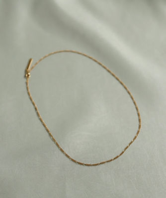 ＜三越伊勢丹/公式＞ TEN. (Women)/テン. figalo chain necklace 38cm GD ネックレス【三越伊勢丹/公式】