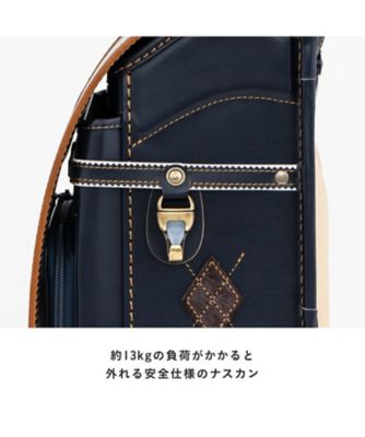 【送料無料】【２０２６年３月中旬以降届】　オックスフォード　紺×ウォルナット