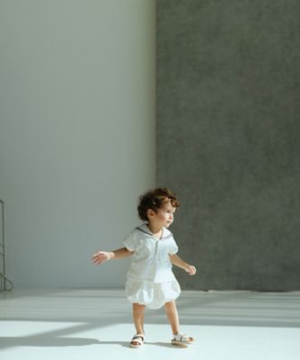 ロンパース paddle rompers 1 graph white 