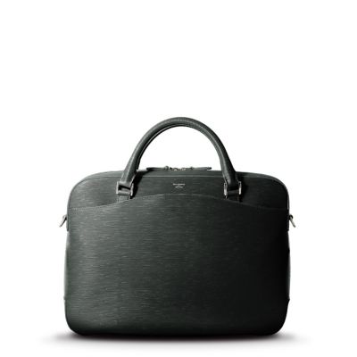 PELLE MORBIDA/ペッレ モルビダ ブリーフケース PMO-CA201 CHACOAL GRAY 【三越伊勢丹/公式】