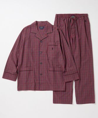 パジャマ ミニレッドスチュアートチェック RM6ーE003 | POLO