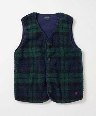 ボアフリースルームベスト RM8ーE010 | POLO RALPH LAUREN (Men