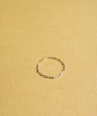 ＜TEN. (Women)＞ｇｌｅａｍ　ｃｈａｉｎ　ｒｉｎｇ　ｒｇｋー０００４