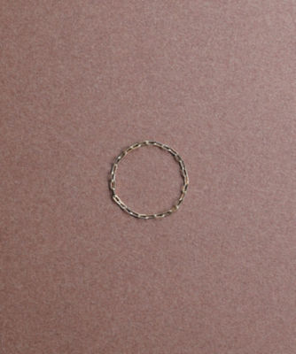 ＜TEN. (Women)＞ｇｌｅａｍ　ｃｈａｉｎ　ｒｉｎｇ　ｒｇｔー０００４