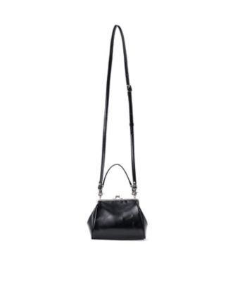 Y’s (Women)/ワイズ ＳＥＭＩーＭＡＴＴＥ　ＬＥＡＴＨＥＲ　ＳＨＯＵＬＤＥＲ　ＢＡＧ　Ｗ／　ＭＥＴＡＬ　ＣＬＡＳＰ　ＹＭーＡ０１ー７１１