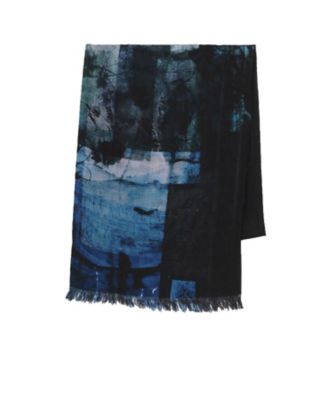 Y’s (Women)/ワイズ ＲＡＹＯＮ　ＦＩＬＡＧＥＮ　ＦＬＯＷＥＲ　ＰＲＩＮＴ　ＳＣＡＲＦ　ＹＭーＬ０１ー２９０