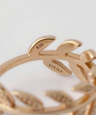 リーフピンキーリング | SIENA ROSE（Women）/シエナロゼ | 三越伊勢丹  