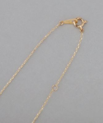 Ｎｕｄｉｅ　Ｄｉａｍｏｎｄ・５粒ネックレス（クリア）