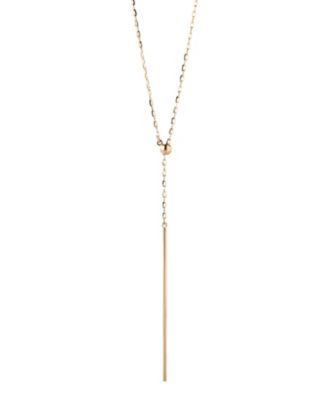＜SIENA ROSE（Women）＞Ｙ字ラインチェーンネックレス