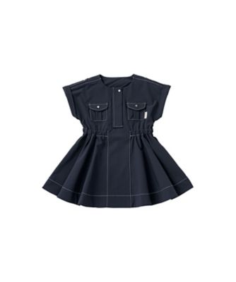 ワンピース safari dress navy | MARLMARL (Baby&Kids 