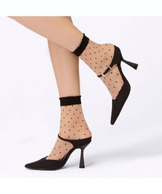 ＜Pierre Mantoux (Women)＞ソックス　ＣＡＬＺＩＮＯ　ＳＡＦＲＡ　カルツィーノ　サフラ