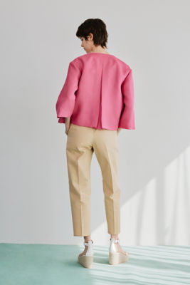 ピンクノーカラージャケット | ファッション・服 | 三越伊勢丹 