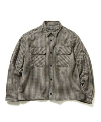 シャツ　ＴＷＥＥＤ　ＣＯＴＴＯＮ　ＣＨＥＣＫ　ＣＰＯ　ＳＨＩＲＴ　ＳＯＰＨー２４２０２３