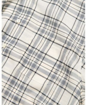 シャツ　ＳＵＭＭＥＲ　ＷＯＯＬ　ＣＨＥＣＫ　Ｓ／Ｓ　ＳＨＩＲＴ　ＳＯＰＨー２５００２０