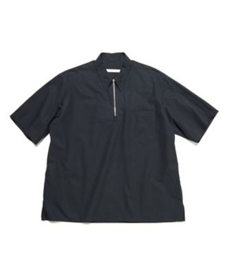 SOPHNET. (Men)/ソフネット シャツ　ＯＲＧＡＮＩＣ　ＣＯＴＴＯＮ　ＨＡＬＦ　ＺＩＰ　Ｓ／Ｓ　ＳＨＩＲＴ　ＳＯＰＨー２５００３１