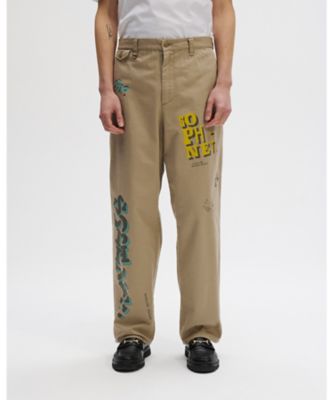 パンツ　ＳＩＭＯＮ　ＴＡＹＬＯＲ：　ＬＯＧＯ　ＣＨＩＮＯ　ＰＡＮＴＳ　ＳＯＰＨ－２５００７５
