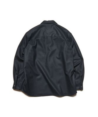 プルオーバー LIGHT MELTON WOOL HALFー