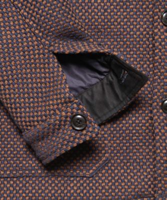 【送料無料】ブルゾン　ＬＥＡＴＨＥＲ　ＣＯＬＬＡＲ　ＣＯＶＥＲＡＬＬ　／Ｋｖａｄｒａｔ　Ｓｉｓｕ　ＳＰＮＴー２５２００６