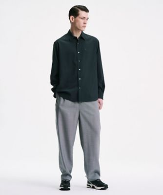 パンツ WASHABLE SUMMER WOOL TAPERED