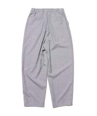 パンツ WASHABLE SUMMER WOOL TAPERED
