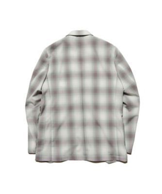ジャケット HIGHーTWIST OMBRE CHECK
