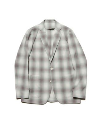 SOPHNET. (Men)/ソフネット ジャケット　ＨＩＧＨーＴＷＩＳＴ　ＯＭＢＲＥ　ＣＨＥＣＫ　ＪＡＣＫＥＴ　ＳＰＮＴー２５２０２９