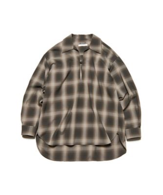SOPHNET. (Men)/ソフネット シャツ　ＨＩＧＨーＴＷＩＳＴ　ＯＭＢＲＥ　ＣＨＥＣＫ　ＳＫＩＰＰＥＲ　ＳＨＩＲＴ　ＳＰＮＴー２５２０３１
