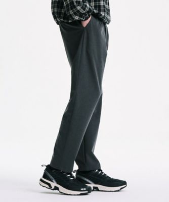 パンツ wool tapered easy trousers 20ss Black Wool Wide Tapered Easy Slacks - N.HOOLYWOOD – Assembly