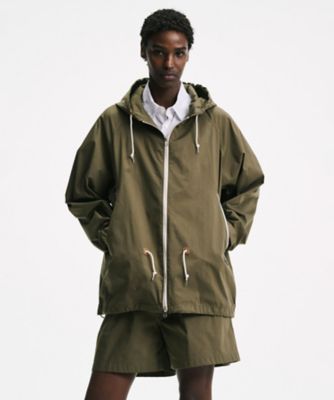 バイイー専用 パーカー LIGHT POPLIN ZIPーUP HOODIE