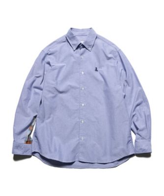カジュアルシャツ CHECK PANELED B．D SHIRT