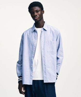 カジュアルシャツ RIBBED REGULAR COLLAR