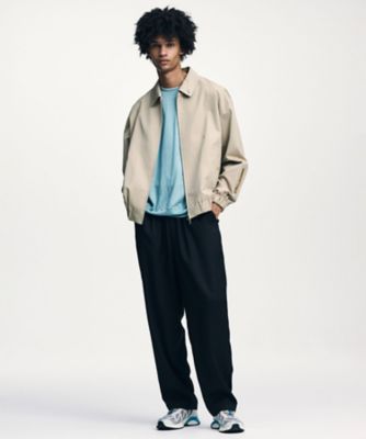 パンツ DRAPE TAPERED BOLD PANTS SPNTー