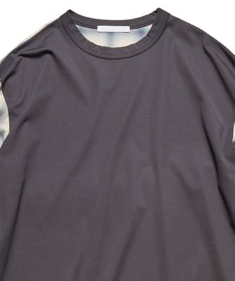 カットソー FABRICーMIX L／S TOP SPNTー 