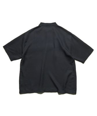 ポロシャツ MESH OVERSIZED POLO SPNTー