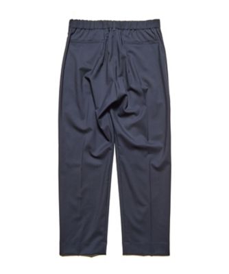 スラックス WOOL TROPICAL SHIRRING SLIM