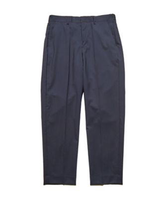 SaruelPants HighTension 最終価格 スラックス WOOL TROPICAL SHIRRING SLIM