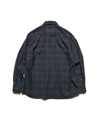 シャツ TROPICAL CHECK RELAXーFIT SHIRT