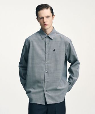 シャツ TROPICAL CHECK RELAXーFIT SHIRT