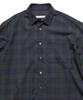 シャツ TROPICAL CHECK RELAXーFIT S／S