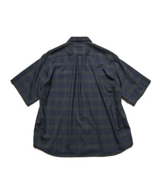 シャツ TROPICAL CHECK RELAXーFIT S／S