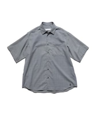 シャツ TROPICAL CHECK RELAXーFIT S／S
